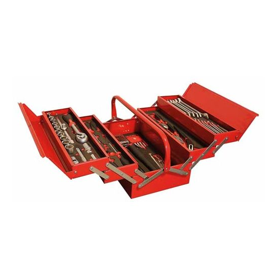 caja de herramientas completa 99 Piezas Metal Works