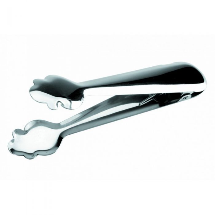 Ibili Eiswürfelzange Aus Edelstahl – Silber, 19 Cm Lang, Praktisch Für Cocktails & Getränke