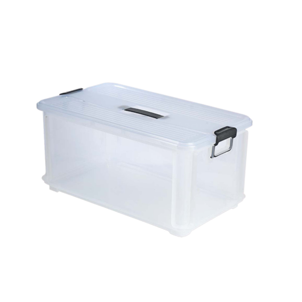 Caja Almacenaje de Plástico Clak Box Natural Denox - Ferretería On