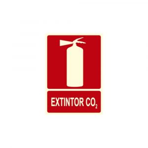 Señal Extintor CO2 de EXFAEX