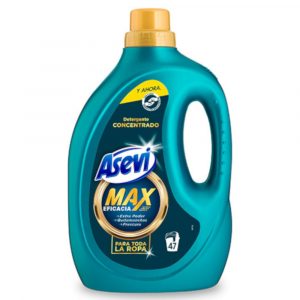 detergente quitamanchas Max Eficacia Asevi