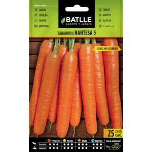 Zanahoria Nantesa Semilla Batlle